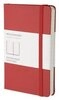 MOLESKINE Notizbuch Moleskine classic, Pocket Size, Ruled Notebook, red