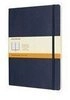 MOLESKINE Notizbuch Moleskine Notizbuch Xlarge, Liniert, Soft Cover, Saphir