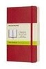 MOLESKINE Notizbuch Moleskine Notizbuch Pocket/A6, Blanko, Soft Cover, Scharlachrot