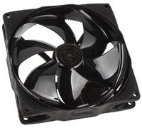 Noiseblocker Gehäuselüfter NB-eLoop Fan B12-PS, Black Edition, 120mm, schwarz