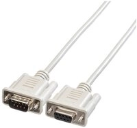 ROLINE RS232-Kabel 9pol ST-BU, 1.8 m 11.01.6218 Computer-Kabel, Geschirmt,...