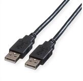 ROLINE USB 2.0 Kabel, Typ A-A USB-Kabel, USB 2.0 Typ A M&auml;nnlich (Stecker), USB...