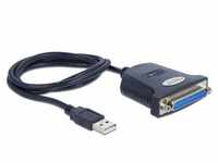 Delock 61330 - Adapter USB 1.1 Stecker > 1 x Parallel DB25 Buchse...