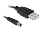 Delock Modem Delock Kabel USB Power > DC 5,5 x 2,1 mm Stecker