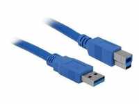 Delock Kabel USB 3.0 Typ-A Stecker > USB 3.0 Typ-B Stecker 2,0 m blau...