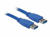 Delock Kabel USB 3.0 Typ-A Stecker > USB 3.0 Typ-A Stecker 3 m blau...
