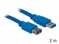 Delock Verlängerungskabel USB 3 Typ-A Stecker - USB 3 USB-Kabel, (2.00 cm),