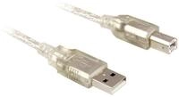 Delock DeLOCK USB 2.0 Kabel, USB-A Stecker > USB-B Computer-Kabel