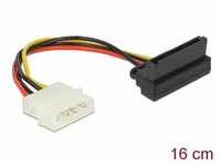 Delock 60104 - Kabel Power SATA HDD > 4 Pin Stecker – gewinkelt, 15 cm