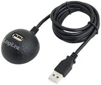 LogiLink LogiLink USB-Kabel USB 2.0 USB-A Buchse, USB-A Stecker 1.50 m CU001