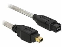 Delock FireWire Anschlusskabel [1x Firewire (400) Stecker 4pol. - 1x Firewire