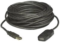 MANHATTAN Hi-Speed USB 2 Repeater Kabel 10 m 150248 USB-Kabel, (10.00 cm)