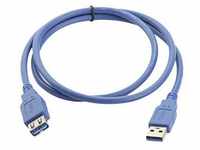 MANHATTAN USB-Kabel USB-Kabel, (2.00 cm), vergoldete Steckkontakte,...