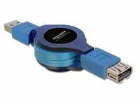 Delock Kabel USB 3.0 Verlängerung mit Aufrollfunktion Computer-Kabel, USB, USB