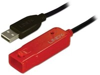 Lindy USB 2 Aktiv-Verl&auml;ngerung Pro 8m 42780 USB-Kabel, (8.00 cm)
