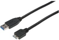 Digitus USB 3.0 Anschlusskabel, A/St - micro B/St USB-Kabel