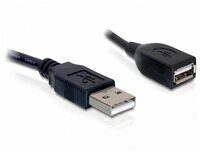 Delock Delock USB-Kabel USB 2.0 USB-A Stecker, USB-A Buchse 0.15 m Schwarz USB-Kabel,