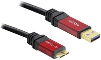 Delock Delock USB-Kabel USB 3.2 Gen1 USB-A Stecker, USB-Micro-B 3.0 Stecker