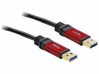 Delock USB 3 Kabel Stecker-A an Stecker-A 5 m USB-Kabel, (5.00 cm), vergoldete