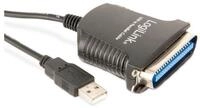 LogiLink USB 2 Parallel Centronics Kabel AU0003C Computer-Kabel, (1.70 cm)