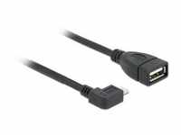 Delock Kabel USB micro-B Stecker > USB 2.0-A Buchse OTG 50 cm......