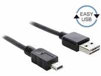 Delock EASY-USB Kabel mit beidseitig verwendbarem USB-Kabel, (5.00 cm)