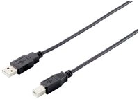 Equip Equip USB-Kabel USB-A Stecker, USB-B Stecker 3.00 m Schwarz 128861 USB-Kabel,