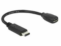 Delock Adapterkabel USB Type-C™ 2.0 Stecker > USB 2.0 Typ... Computer-Kabel,...
