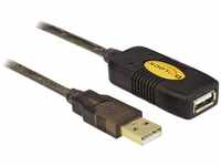 Delock Verlängerungskabel USB 2 aktiv 30 m USB-Kabel, (30.00 cm), vergoldete