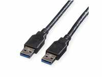ROLINE USB 3.2 Gen 1 Kabel, Typ A-A USB-Kabel, USB 3 Typ A Männlich (Stecker),...
