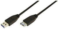 LogiLink LogiLink USB-Kabel USB 3.2 Gen1 USB-A Stecker, USB-A Buchse 3.00 m Sc