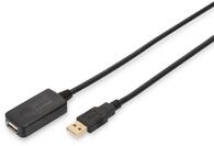 Digitus USB 2 Aktives Verl&auml;ngerungskabel DA-70130-4 USB-Kabel, Aktiv mit