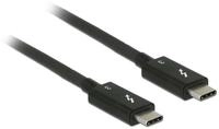 Delock 84844 USB Kabel USB 3.2 Gen 2 (3.1 Gen 2) 0,5 m USB C 40 Gbit/s USB-Kabel