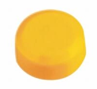 MAUL Magnet Rundmagnet 15mm Durchmesser 0,17kg Haftkraft 20 St&uuml;ck gelb