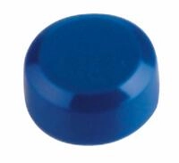 MAUL Magnet Rundmagnet 15mm Durchmesser 0,17kg Haftkraft 20 St&uuml;ck blau