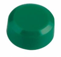 MAUL Magnet Rundmagnet 15mm Durchmesser 0,17kg Haftkraft 20 St&uuml;ck gr&uuml;n