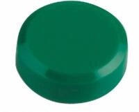 MAUL Magnet Rundmagnet 20mm Durchmesser 0,3kg Haftkraft 20 St&uuml;ck gr&uuml;n