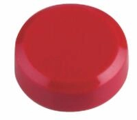 MAUL Magnet Rundmagnet 20mm Durchmesser 0,3kg Haftkraft 20 St&uuml;ck rot