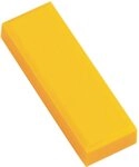 MAUL Magnet Rechteckmagnet 53x18mm 1kg Haftkraft 20 St&uuml;ck gelb