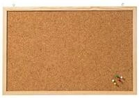 FRANKEN Tafel Pinnwand 60,0 x 40,0 cm Kork braun