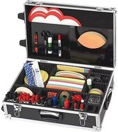 FRANKEN Moderationskoffer Franken Trainer Moderationskoffer Aluminium Anzahl...