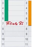 FRANKEN Terminkalender Datumsstreifen DS703A 14x42cm 1- Ma&szlig;e: 14 x 42 cm (B x...
