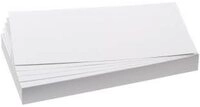 Generic Karteikarten FRANKEN Moderationskarten Rechteck, 205 x 95 mm, 500 St&uuml;ck,