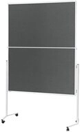 magnetoplan&reg; Anzeigetafel Moderation/Pr&auml;sentationstafel klappbar - 120x150cm...