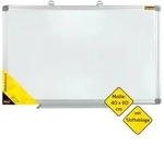 Idena Tafel Whiteboard 60,0 x 40,0 cm wei&szlig; lackierter Stahl