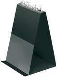 VELOFLEX Tafel Veloflex Tischflipchart V4102080 DIN A4 hoch 4Ringe 10H&uuml;llen schwarz