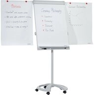 FRANKEN Moderationskoffer Franken FC81 Flipchart PRO Deluxe Mobil mit Laufrollen