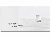 sigel artverum® Glas-Magnetboard (91 x 46 cm) GL146 weiß