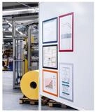DURABLE Magnet DURABLE 4868 DURAFRAME&reg; Magnetic Rahmen A3 dunkelblau - 5 Stk.