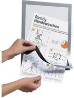 DURABLE Magnet DURABLE 4868 DURAFRAME&reg; Magnetic Rahmen A3 silber - 5 Stk.